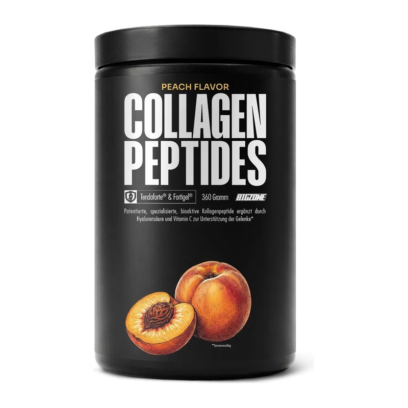 Big Zone Collagen Peptides 360g. Abbildung: Peach, 360 g