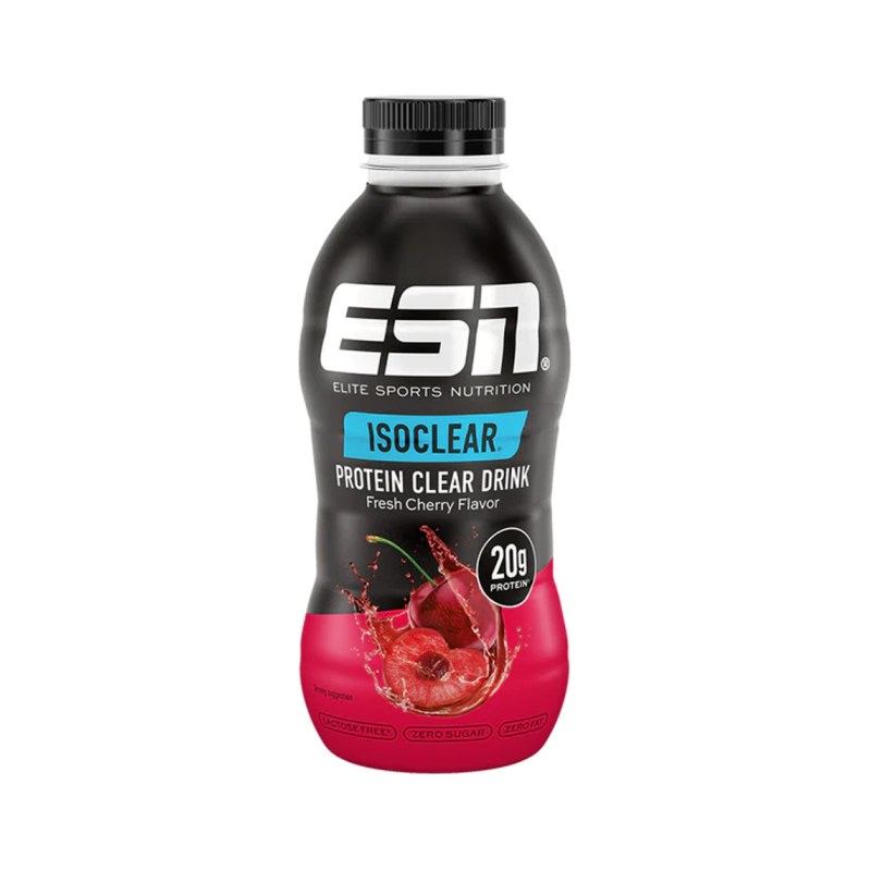 ESN Isoclear RTD 500ml. Abbildung: Fresh Cherry, 500 ml