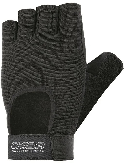 Handschuhe Chiba Fit. Abbildung: Chiba Fit, Schwarz