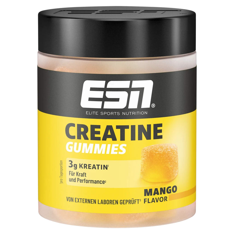 ESN Creatine Gummies 28 Stück. Abbildung: Mango, 28 Gummies