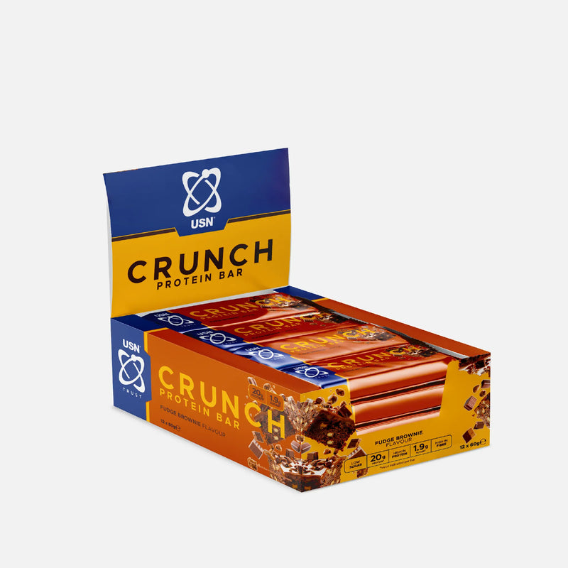 USN Trust Crunch Bar. Abbildung: Trust Crunch, 60 g; Displayabbildung