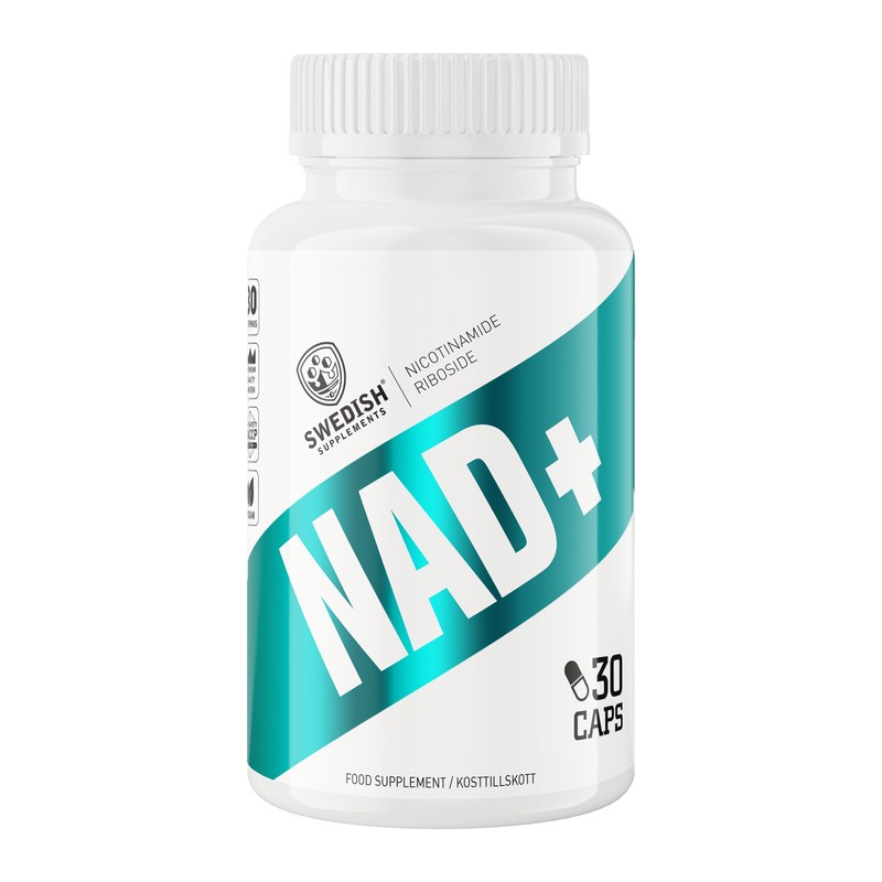 Swedish Supplements NAD+ 30 Caps. Abbildung: Swedish Supplements NAD+ 30 Caps