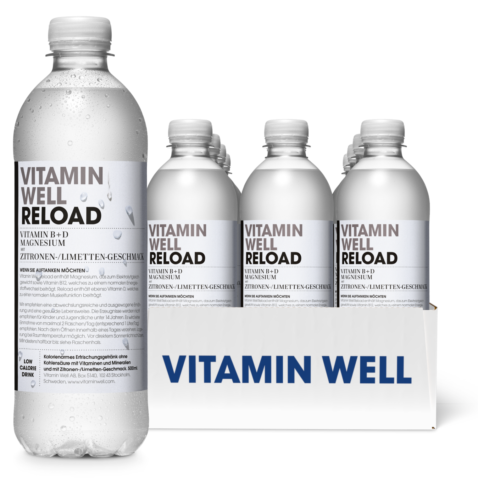 Vitamin Well Reload. Abbildung: Reload, 500 ml; Displayabbildung