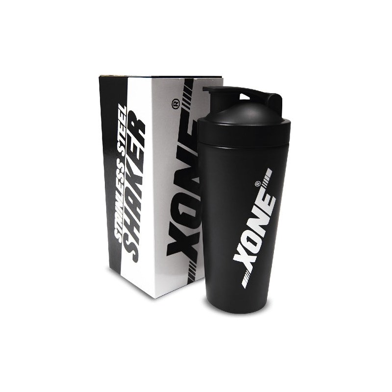XXL Nutrition XONE Steel Shaker 800ml. Abbildung: XXL Nutrition XONE Steel Shaker 800ml